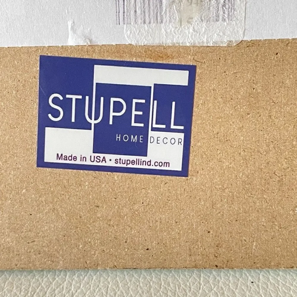 NWT The Stupell Home Decor Collection EGGS Typography Vintage  Canvas Wall Art